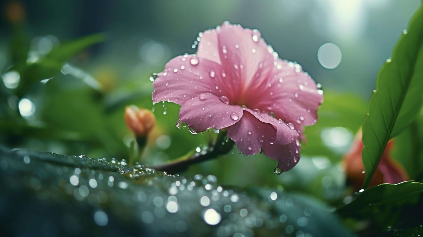 Roua pe floare